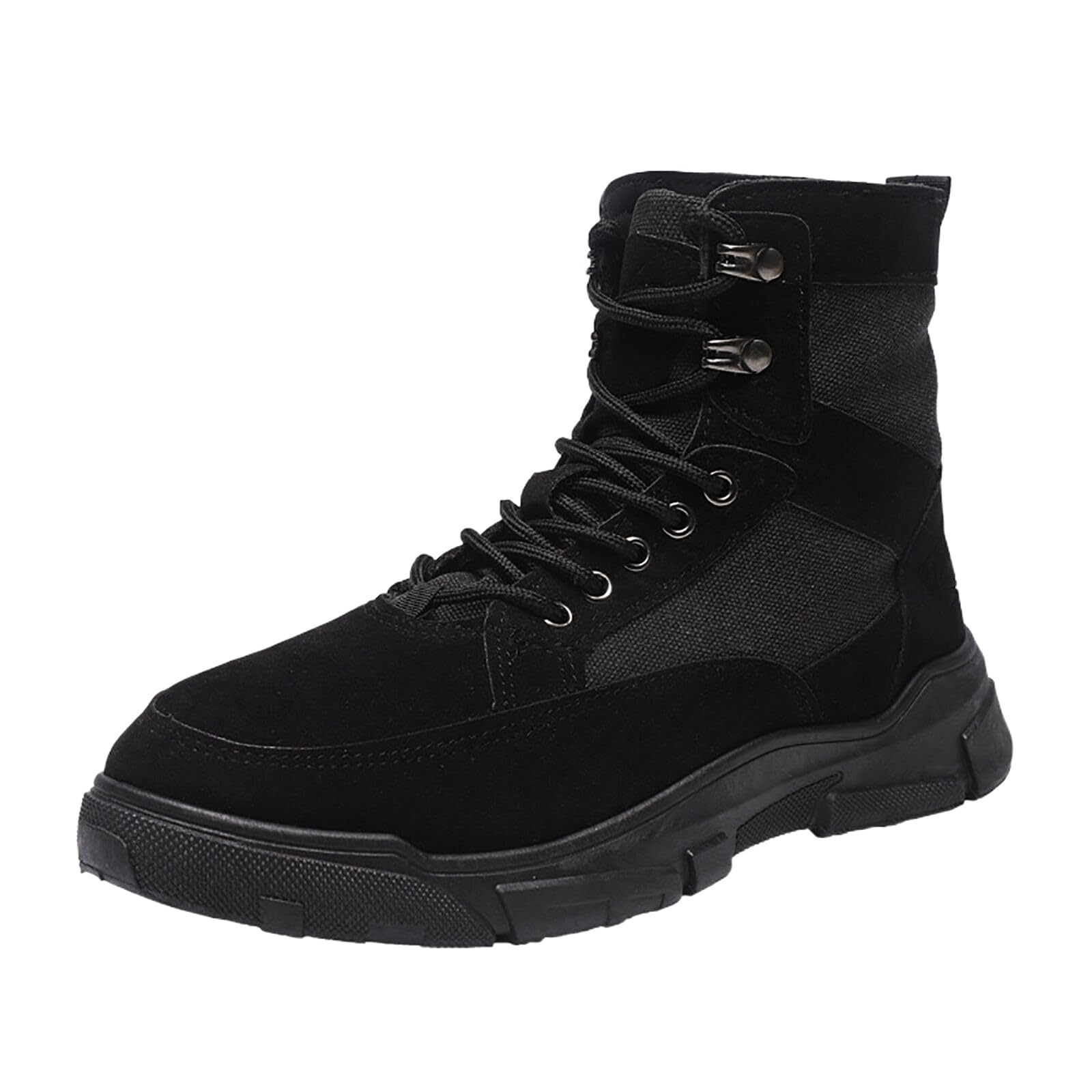 Générique Botte Militaire Homme Militaire Montantes Chaussures Securité avec Coque Botte en Plein Air Basket Running Chaussure Confort Moto Boots Randonnée Rangers Combat Bottes