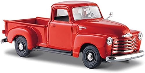 Maisto Camioneta Chevy 3100 1950 color naranja 31952-124 a escala de automóvil de juguete multicolor