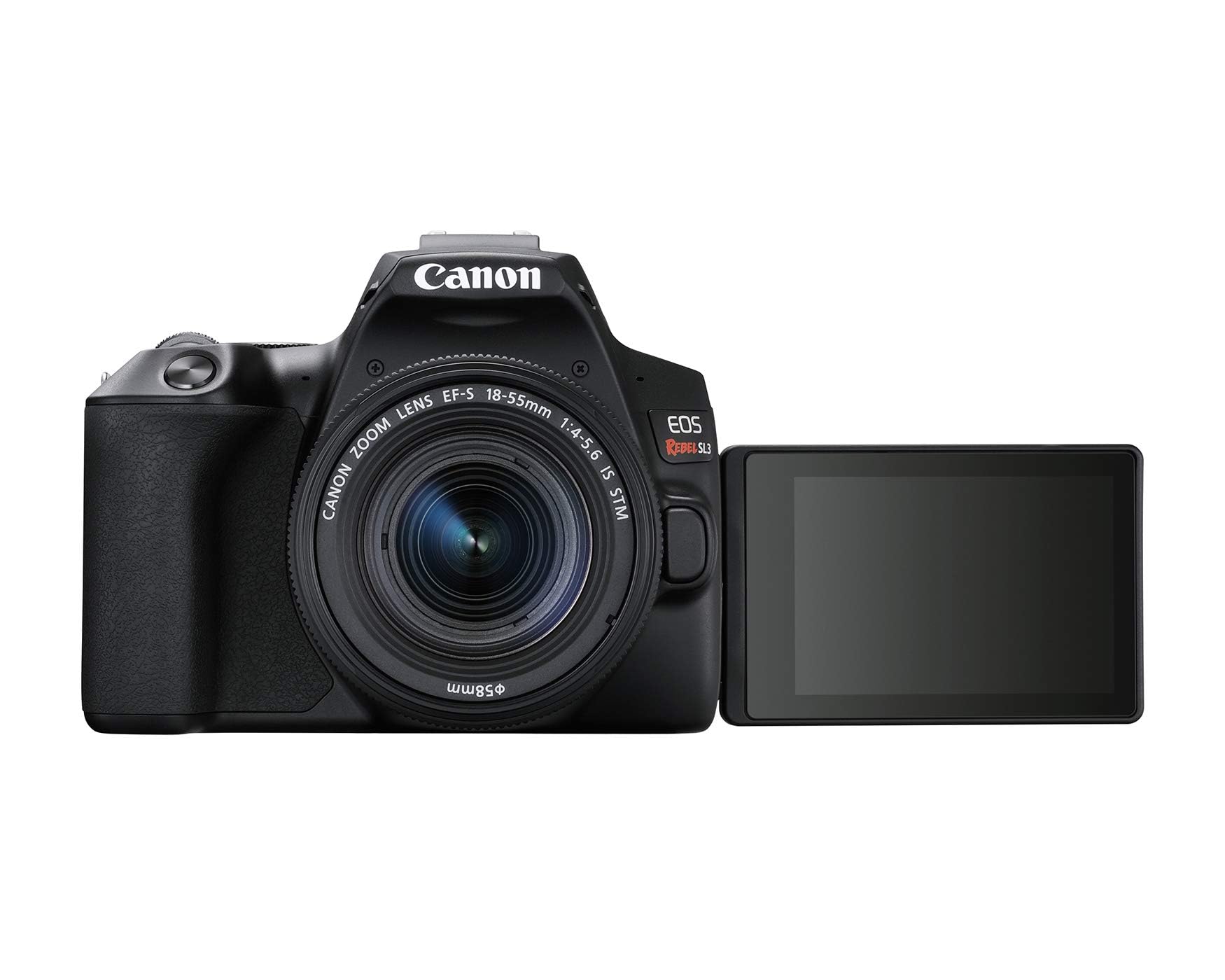 Amazon.com : Canon Rebel SL3 with 18-55mm Lens Black (Renewed