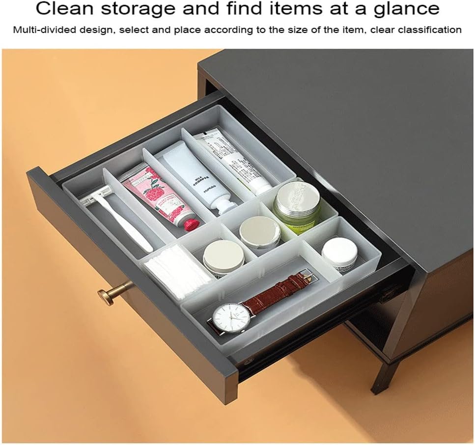Storage Boxes Adjustable Drawer Organizer Board Divider Makeup Home Kitchen Box Divided