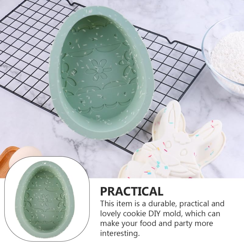 Moule en silicone pour œufs de Pâques multi-usage chocolat dessert - 4