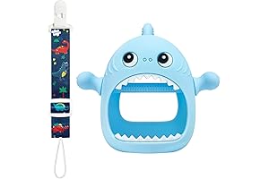 Baby Shark Silicone Baby Teether Toy