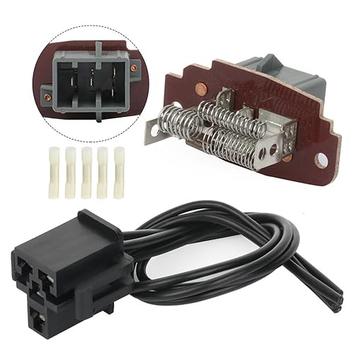 cciyu HVAC Blower Motor Fan Resistor for 1995-2001 for Ford Explorer,2001-2005 for Explorer Sport Trac,for Ranger,1997-2001 for Mercury Mountaineer,OE-973-411 Heater Regulator Resistor Kit RU-404