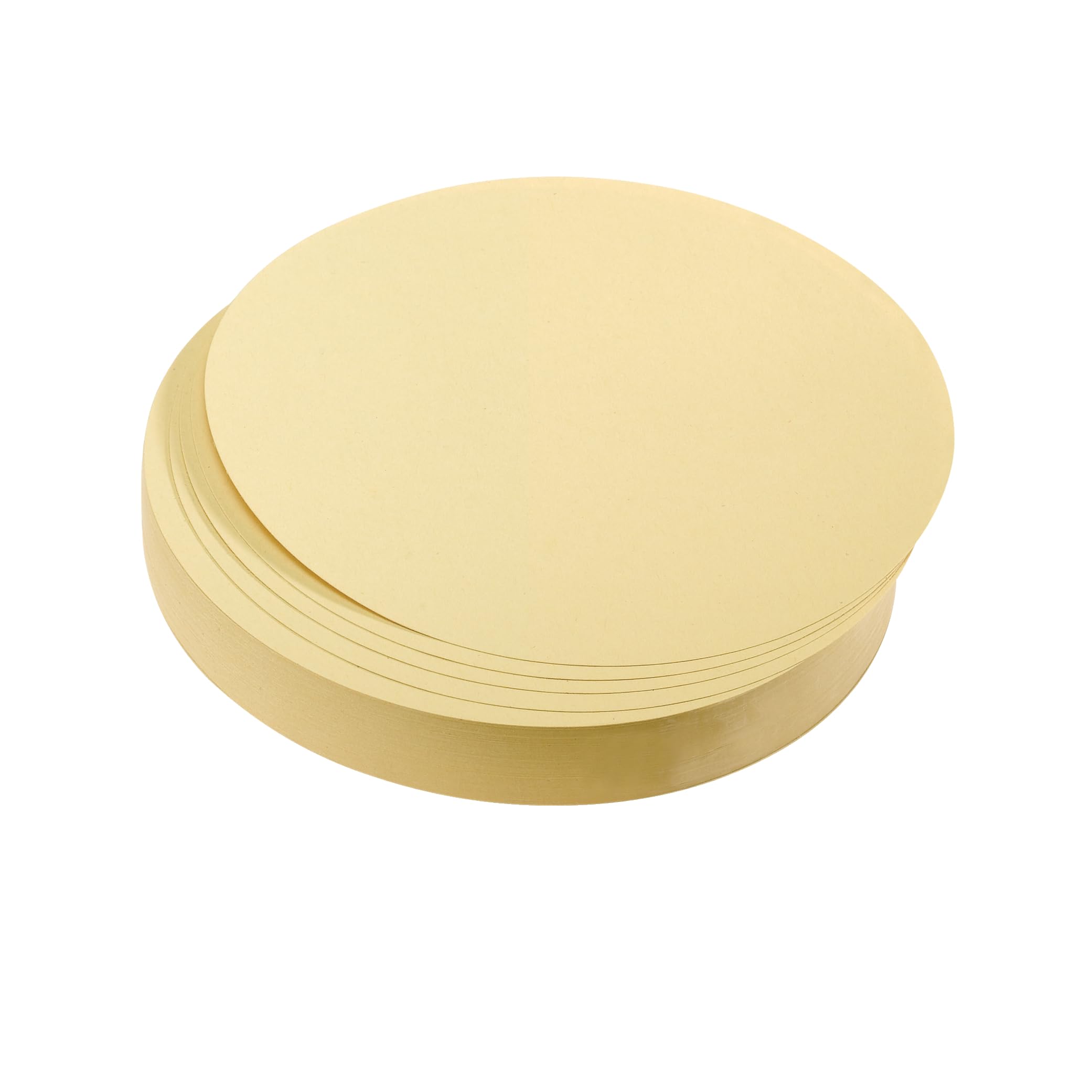 Franken Kreise UMZ 10 04 Presentation Cards Circular 9.5 cm Diameter 130 g/m² Pack of 500 Yellow 500 Stück Yellow