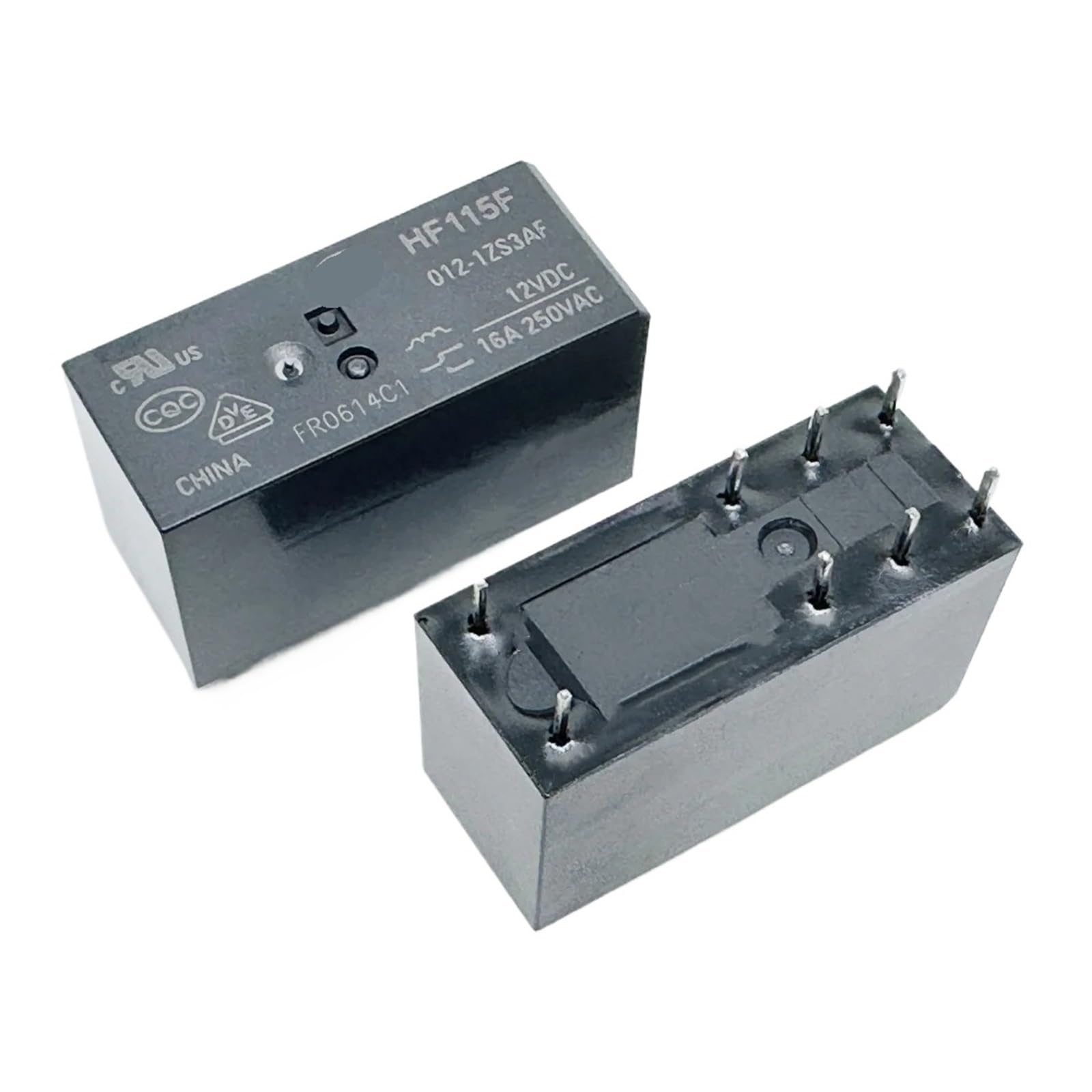 PKNVKZIDK 1pc HF115F 012-1ZS3AF (115FC8-12V/24V-16A) Relay 8pins