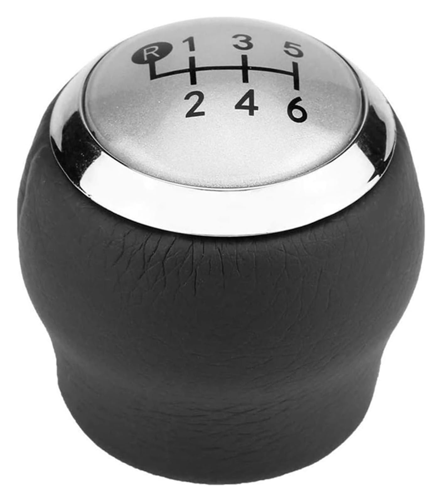 GXSAI Car Gear Lever for Toyota for Corolla for Verso for Auris for Yaris RAV4 Car Gear Shift Knob Auto Styling Shifter Stick Lever Handball(Crhome 6speed)