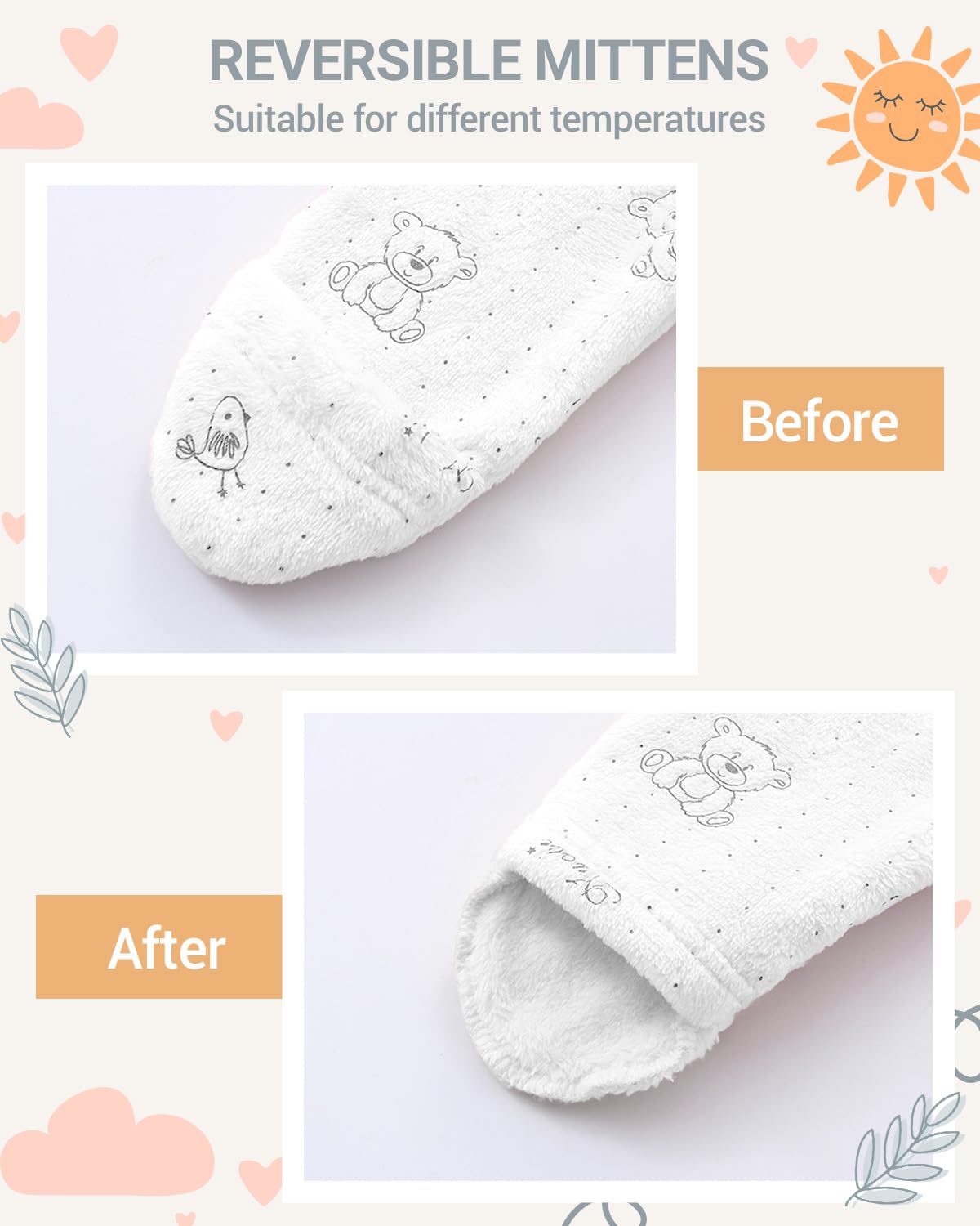 WYTbaby Traje de nieve para bebé de forro polar con capucha, mono para invierno, otoño, cálido, para niños y niñas, 0-12 meses