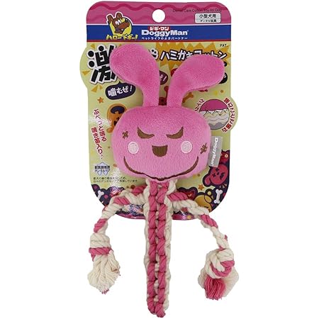 Amazon ドギーマン 激遊びハミガキコットン とらっち うさっち Ss 犬用おもちゃ うさっち ドギーマン ロープのおもちゃ 通販