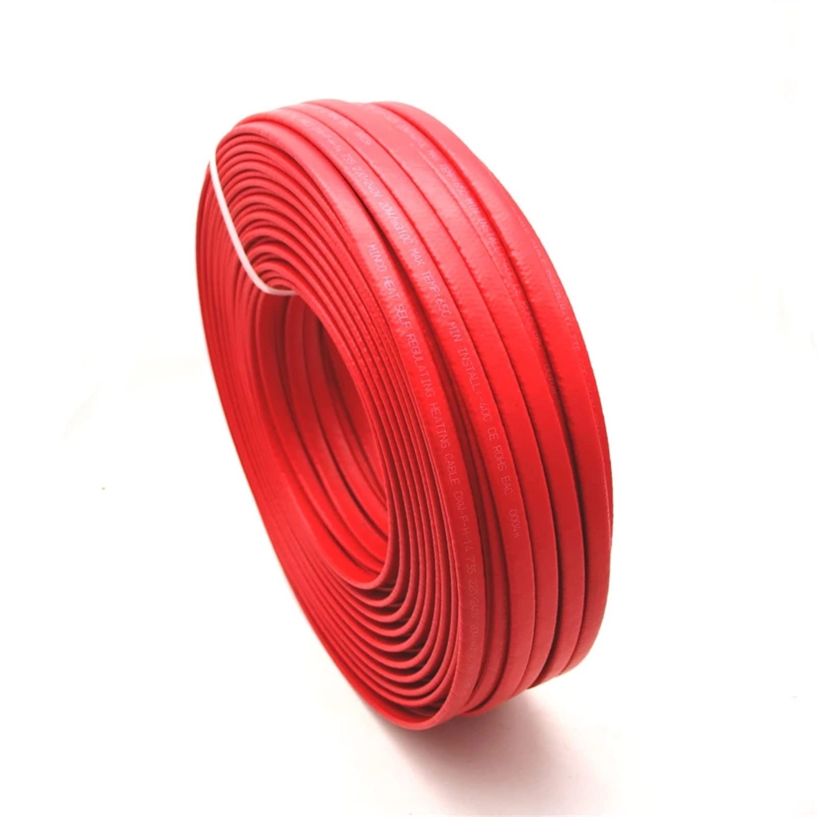 MyncbD câble électrique Câble Chauffant Autorégulant 220V 14mm Tuyau De Fonte De Neige Antigel DXW-P-H-14 Fil Chauffant Électrique pour Dégivrage De Toiture (Size : 50 Meters)