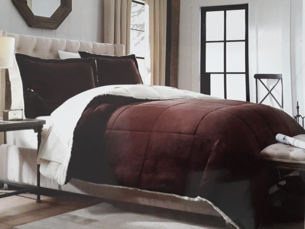 Buy Bombay Dyeing Polyester Juniper Double Bed Winter Quilt or