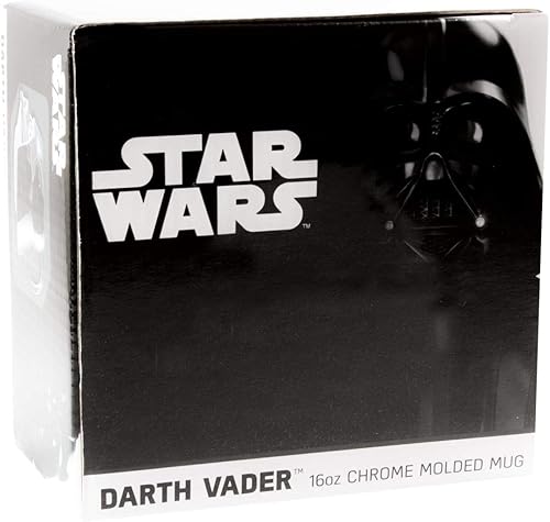 Miniatura 4 de StarWars - Taza coleccionable de Darth Vader de Star Wars, moldeado en cromo