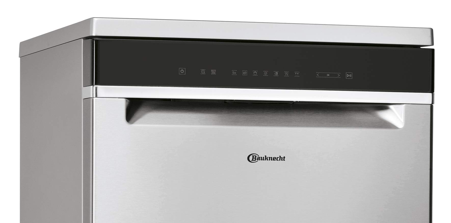 Bauknecht BFP 5O41 PLT X Freistehender Geschirrspüler 60 cm /14 Maßgedecke /10 Standardprogramme und 1 Sensorprogramm/PowerClean/ActiveDry/ProComfort-Besteckschublade/Vollwasserschutz