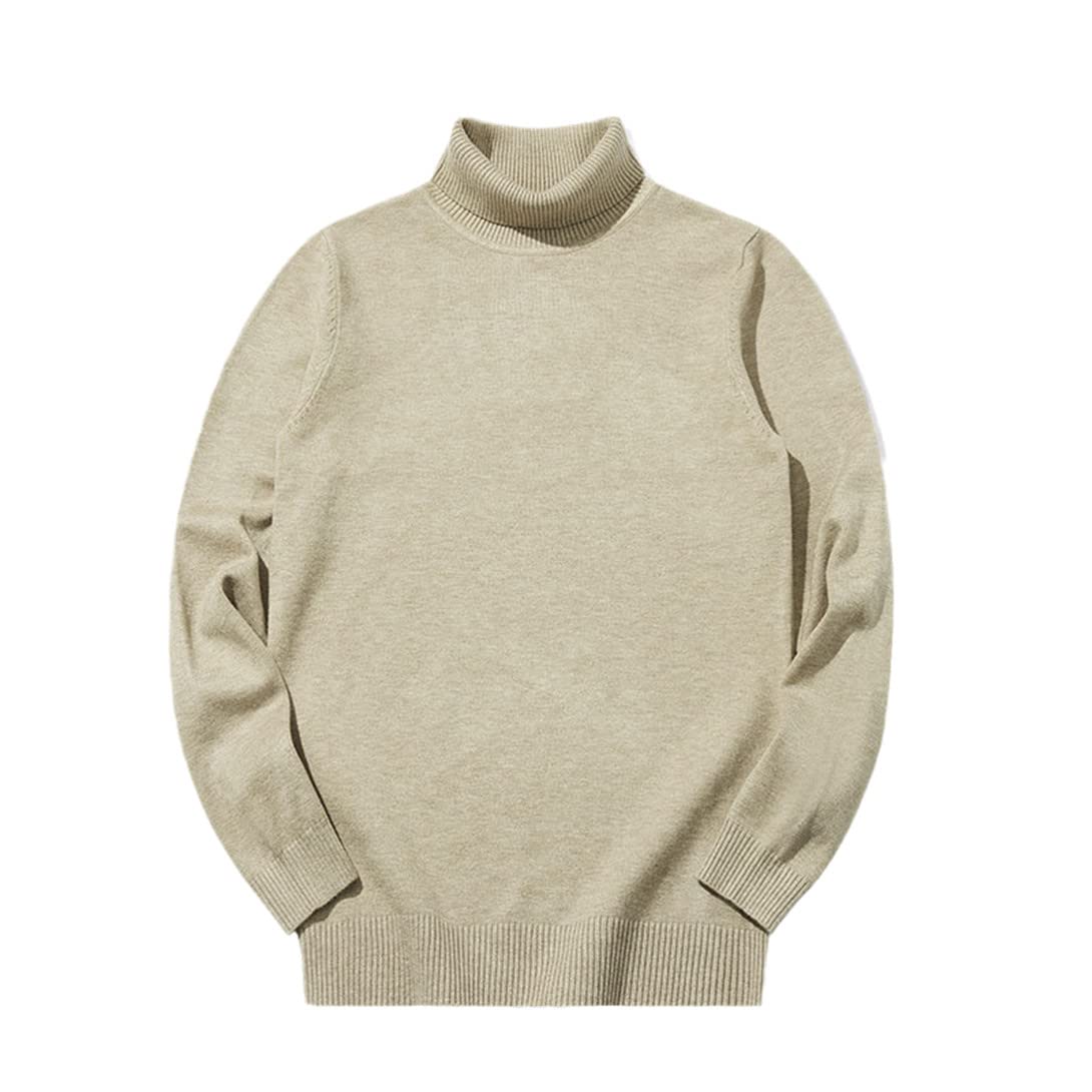 SaoBiiu Uomo Affari Maglione Nero Uomo Inverno Harajuku Maglione Lavorato A Maglia Verde Dolcevita Pullover per Gli Uomini Oversize