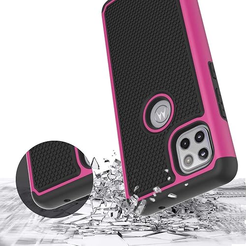 Miniatura 7 de Funda para Moto One 5G Ace, Motorola G 5G, funda delgada de poliuretano termoplástico con absorción de impactos, ligera, suave, flexible, funda