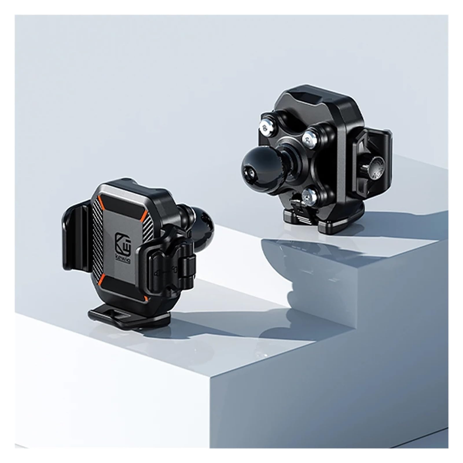 Moto Navigazione GPS Staffa Supporto Navigazione GPS Manubrio Supporto Antivibrazione Bicicletta Elettrica Supporto Per Smartphone Per Motociclette Compatibile Con Fotocamera(Crossbar)