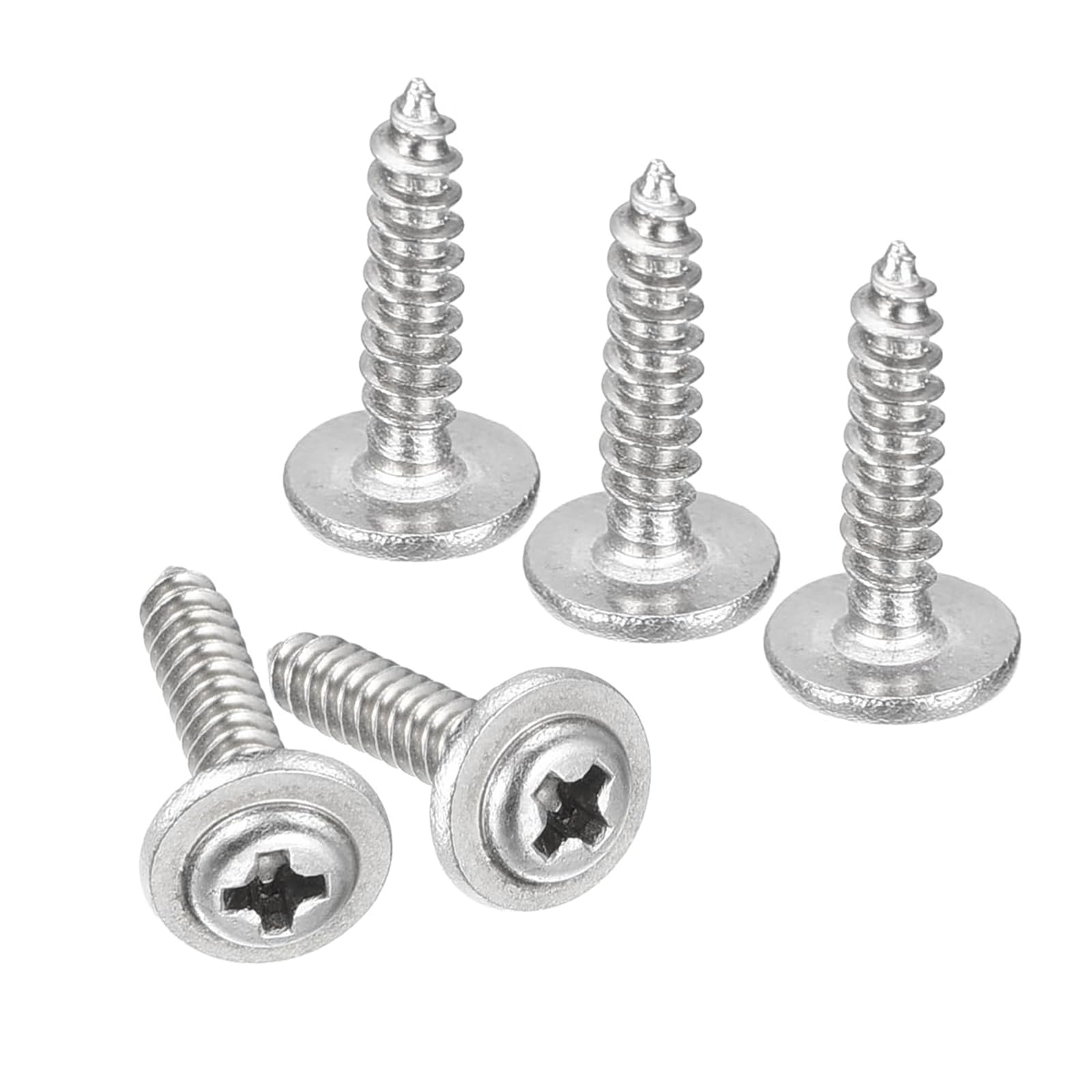 TA-VIGOR M2.3 Self Tapping Screws for Wood, 10mm Modified Truss Head Screws