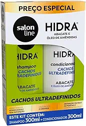 Salon Line - Kit S Line Sh+Cond Hidra 300Ml Cachos Ultra Definidos Abacate