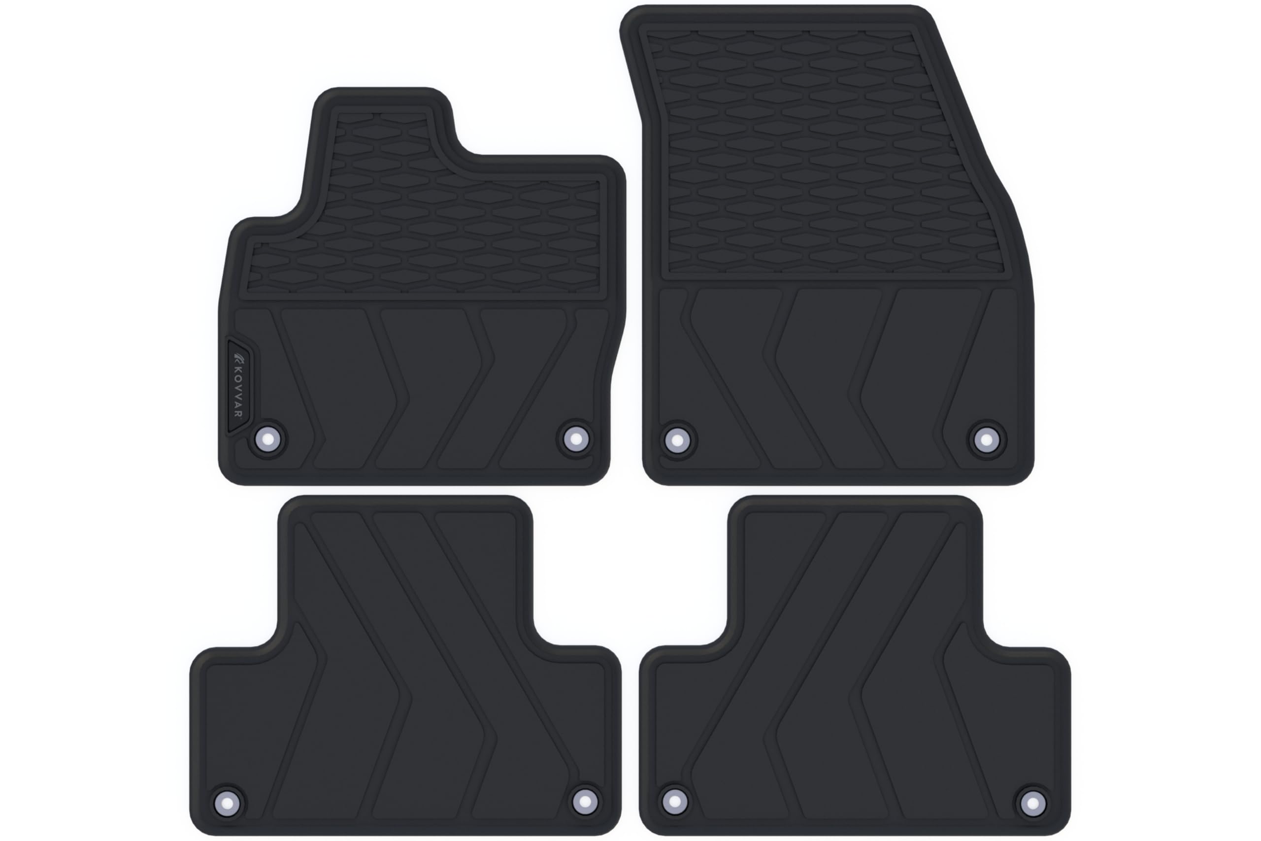 Alfombrillas de Coche de Goma adecuadas para Land Rover Range Rover Evoque 2011-2019 Versión: 3/5 Puertas