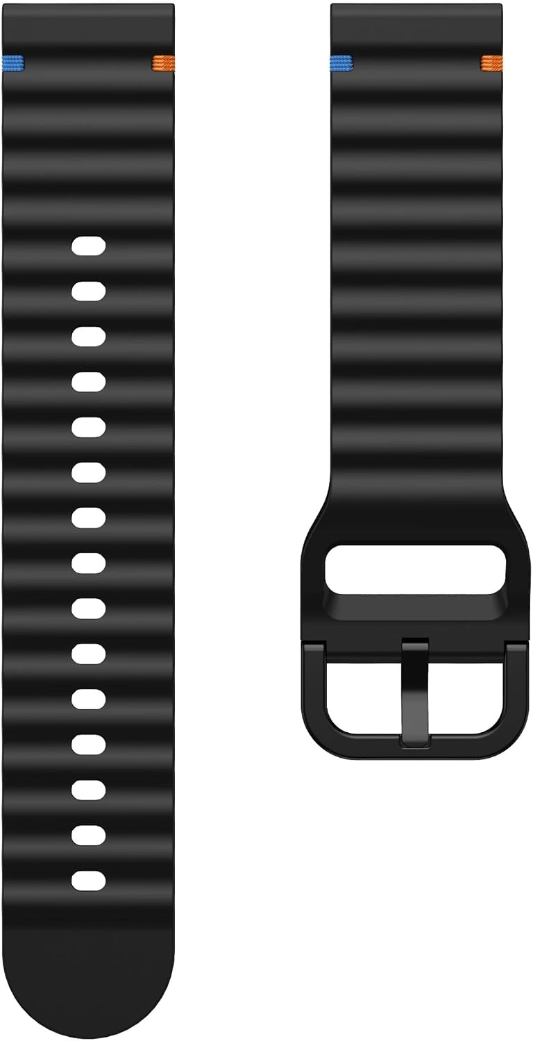 Pulseira para Galaxy Watch 7 40 e 44 mm de Silicone Premium - Compatível com Samsung Galaxy Watch 4, 5, 6, 7 e FE - FD Acessórios