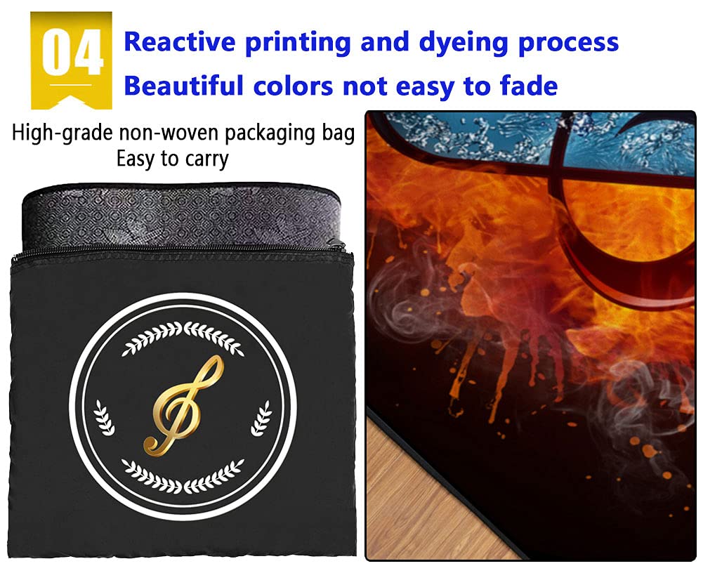 Tapis Antidérapant Pour Batterie électronique - 120x160 Cm - Épaisseur 7 Mm - Velours Haute Densité & Latex - Réduction Bruit