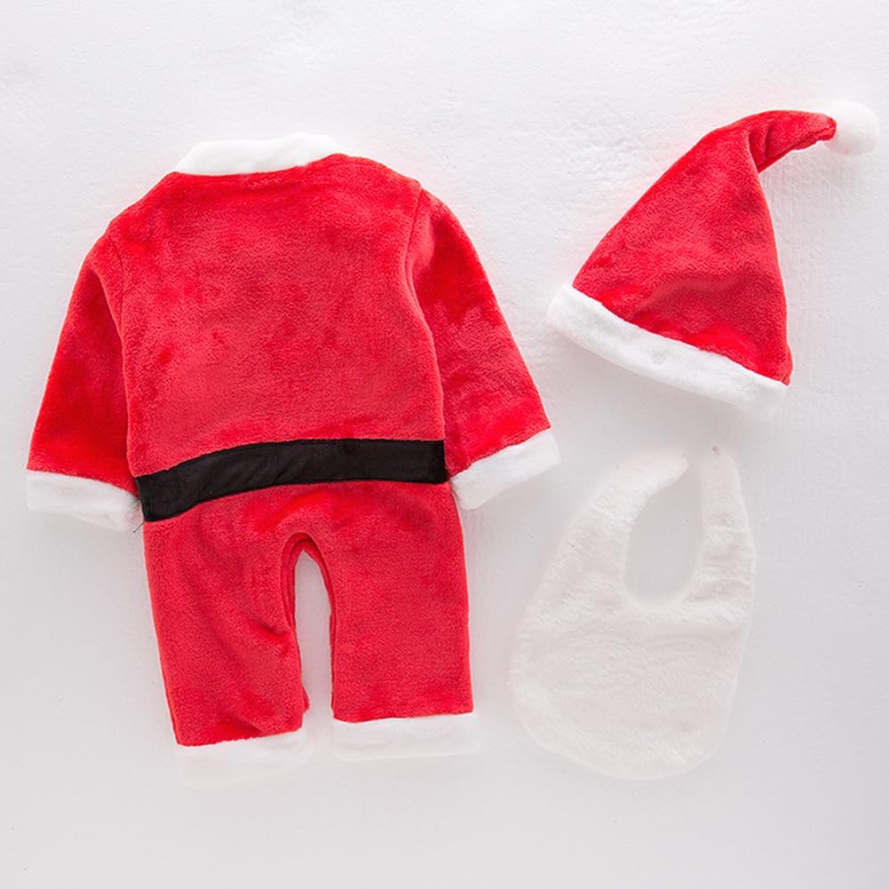 AGQT Baby Boys and Baby Girls Christmas Santa Claus Costumes Size 0-24 Months - Image 5