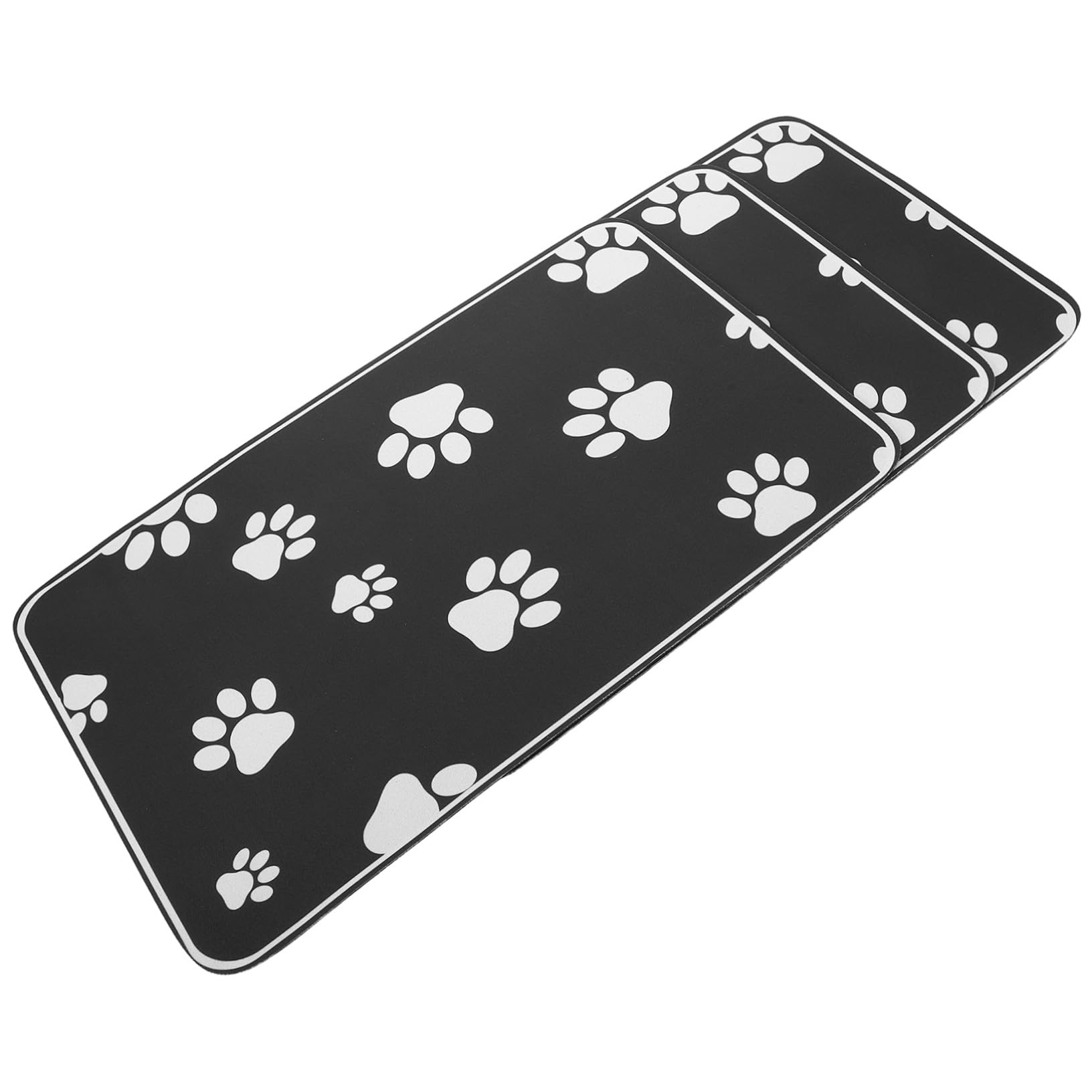 Tapis repas pour chien antidérapant absorbant à séchage rapide imperméable