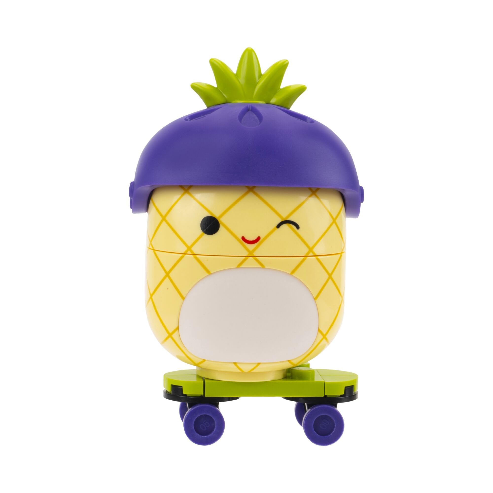 BLDR Squishmallows Maui's Skatepark Building Set - Maui the Pineapple Buildable Figure - Squishmallows Fans 8+, 0244 - Image 3