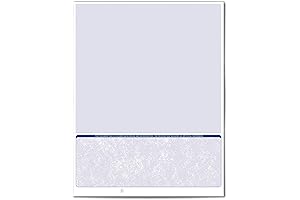 VersaCheck ValueChex Blank Business Voucher Checks - Blue Classic - 500 Sheets