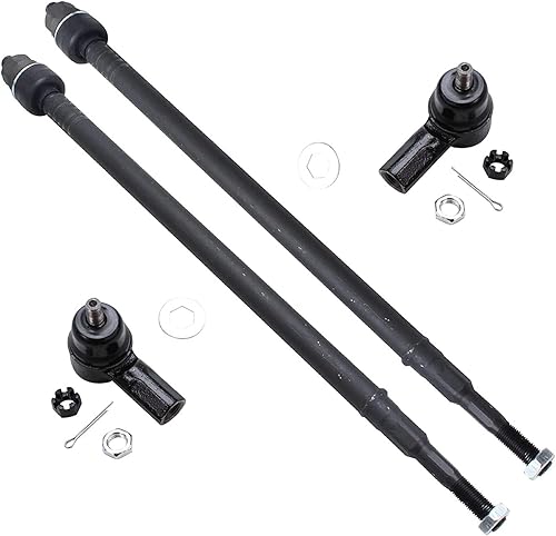 Miniatura 62 de Detroit Axle - 4 barras de acoplamiento delanteras para Chevrolet Trailblazer GMC Envoy 2002-2009 2003 2004 2005 2006 2007 2008 Reemplazo de