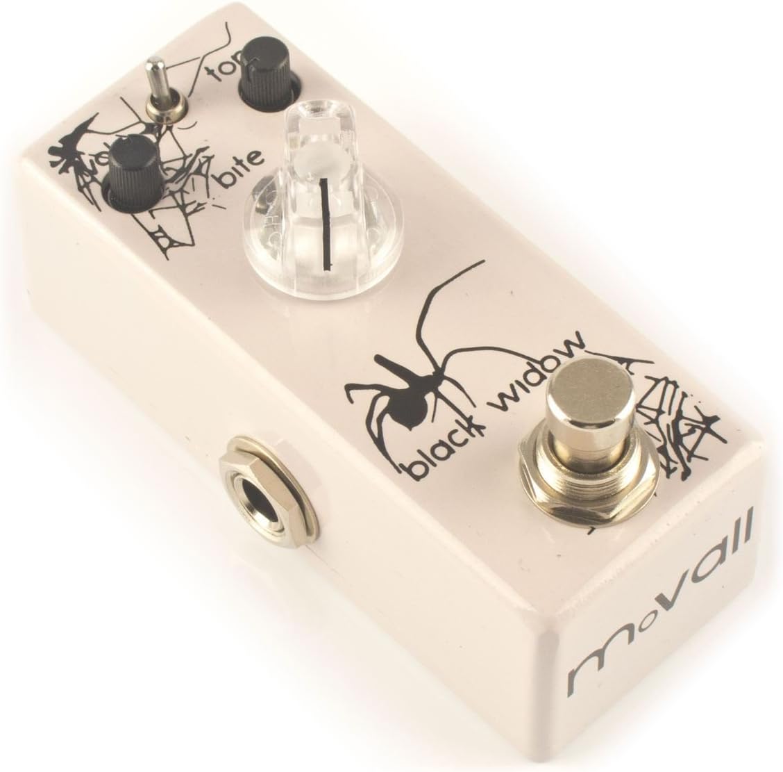 Movall Audio Mini Demon MM-02 Black Widow | Overdrive Micro Pedal | True Bypass
