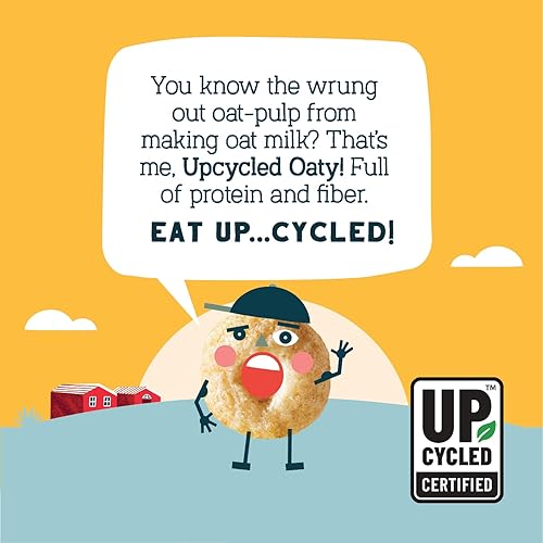 Miniatura 5 de Seven Sundays Upcycled - Cereal de proteína de avena  Paquete de 3 unidades  Cereal de desayuno alto en proteínas y bajo en azúcar  Sin gluten,