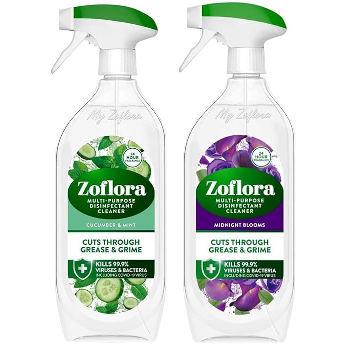 Buy Zoflora Multi Purpose Disinfectant Cleaner Spray, 800 ml, Cucumber