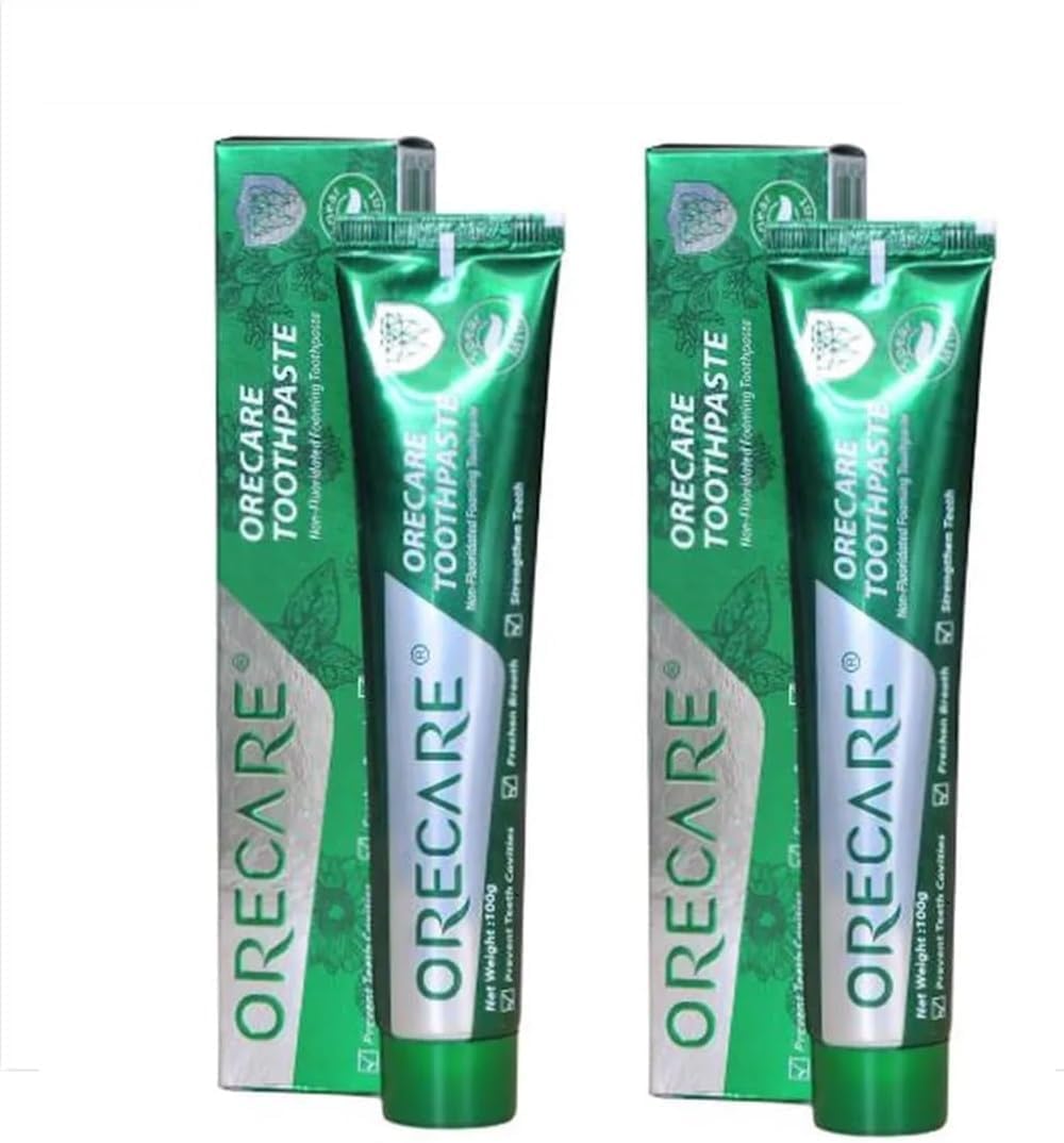 TIENS Orecare toothpaste non-fluoridated foaming 100 g (pack of 2)