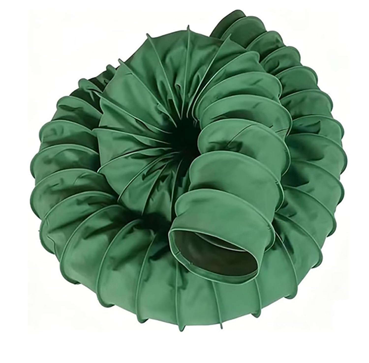 Verde Manguera Flexible Ventilación Lienzo, Manguera De Ventilación Resistente Al Calor para Escape Industrial en Fábricas, Sótanos, Granjas(3m,160mm)