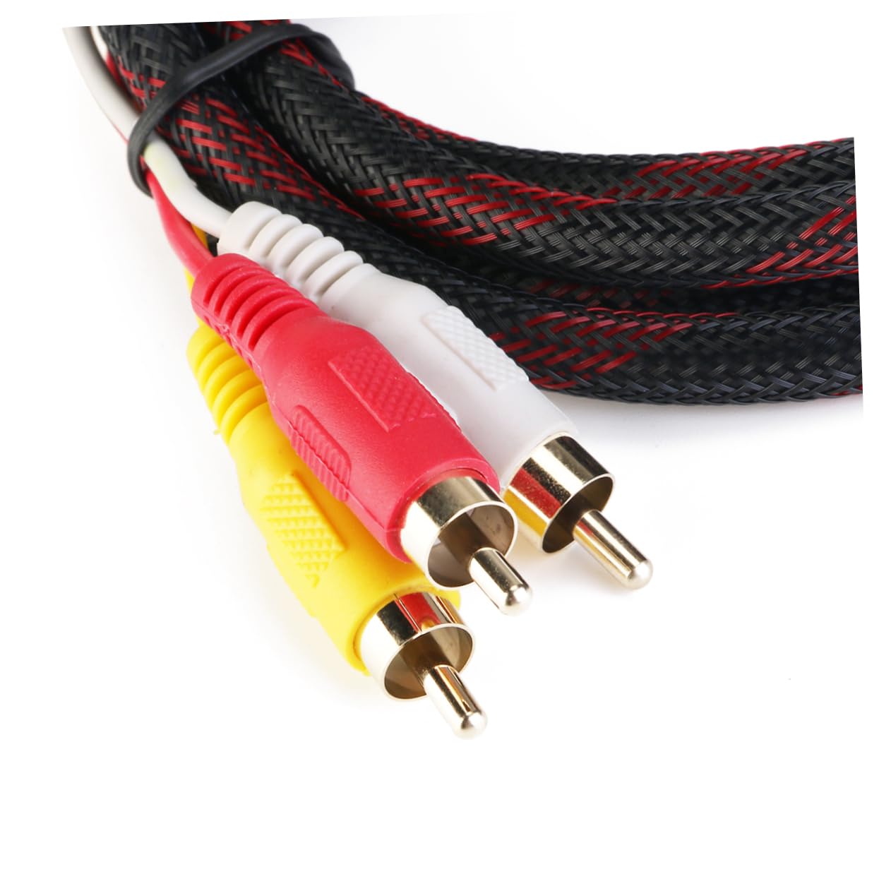 FELTECHELECTR 1.5M to Converter Cable High Definition Audio Video Component Cable for HDTV Network Design Compatible with Laptop DVD Player