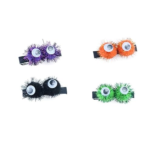 Horquilla de ojo de Halloween negro y naranja, accesorios para el cabello JHH32 (juego B) Horquilla de ojo de Halloween negro y naranja, accesorios para el cabello JHH32 (juego B)