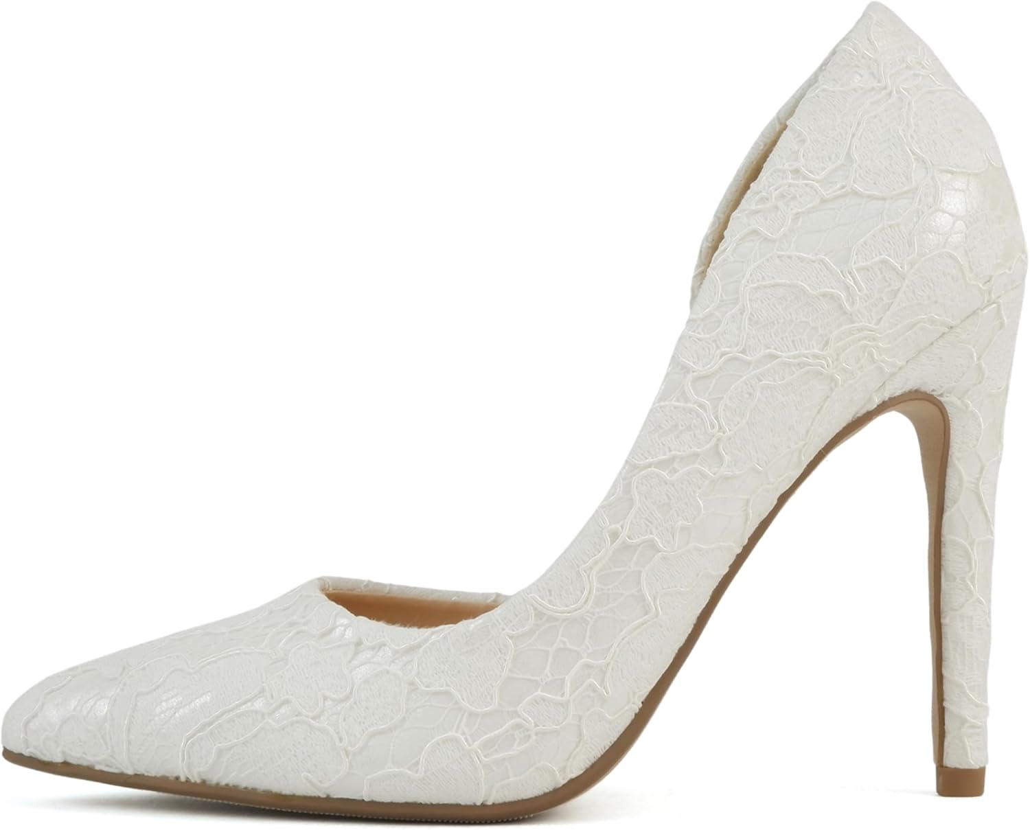 Delicious Beyond ~ Women Pointed Toe High Heel Bridal Dress Pumps