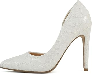 Beyond ~ Women Pointed Toe High Heel Bridal Dress Pumps