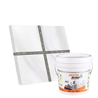 Vipul SILVER SPARKLE Epoxy Grout 1 kg All GLITTER SILVER Colors Available (Brand-Fastobond) (1 KG, DARK GRAY SILVER SPARKEL)