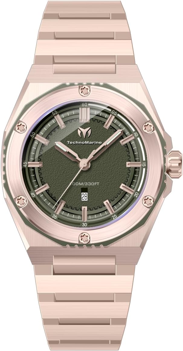 TechnoMarine Coral Coral Legacy Women's Watch - 36mm, Rose Gold (TM-416086)