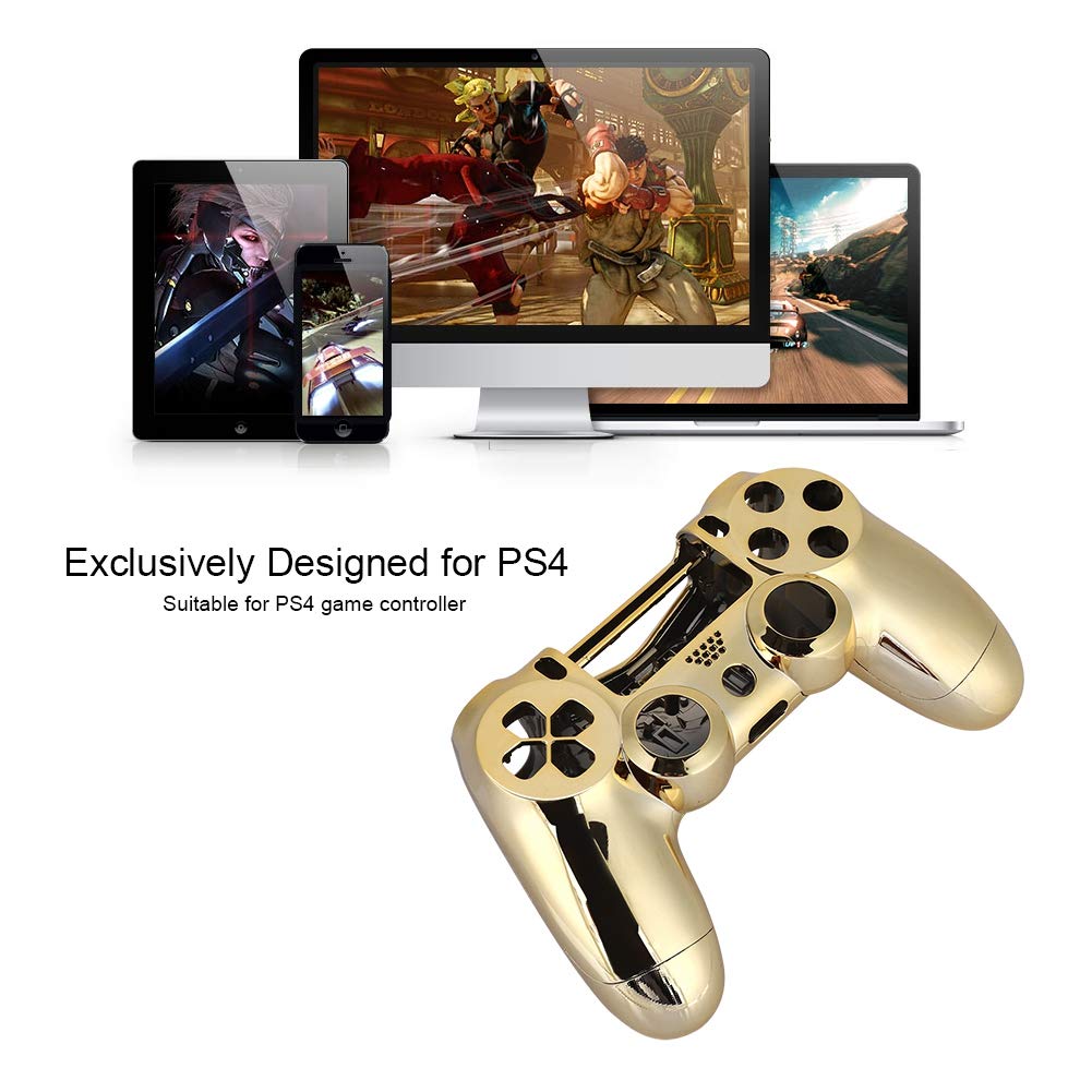 ASHATA Cover, Schutzhülle, kompletter Schutz, Ersatzbezug für PS4