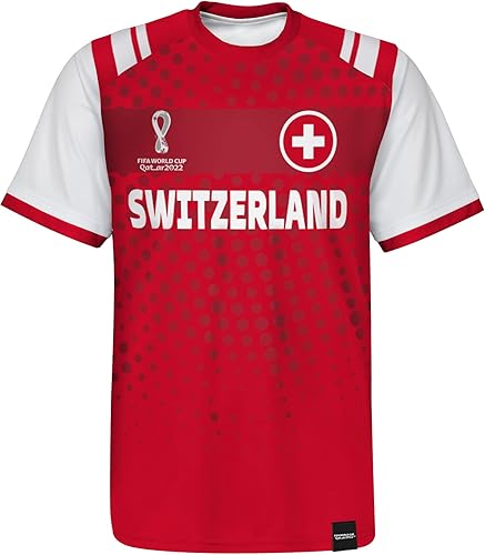 Miniatura 31 de Outerstuff International Soccer Camiseta clásica de manga corta para hombres de la Copa Mundial de la FIFA
