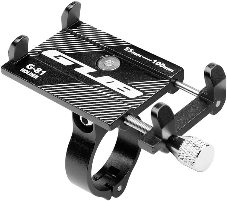GUB G-81 Aluminum Bicycle Phone Holder for 3.5-6.2 inch Smartphone Support GPS Bike Phone Stand Mount Bracket