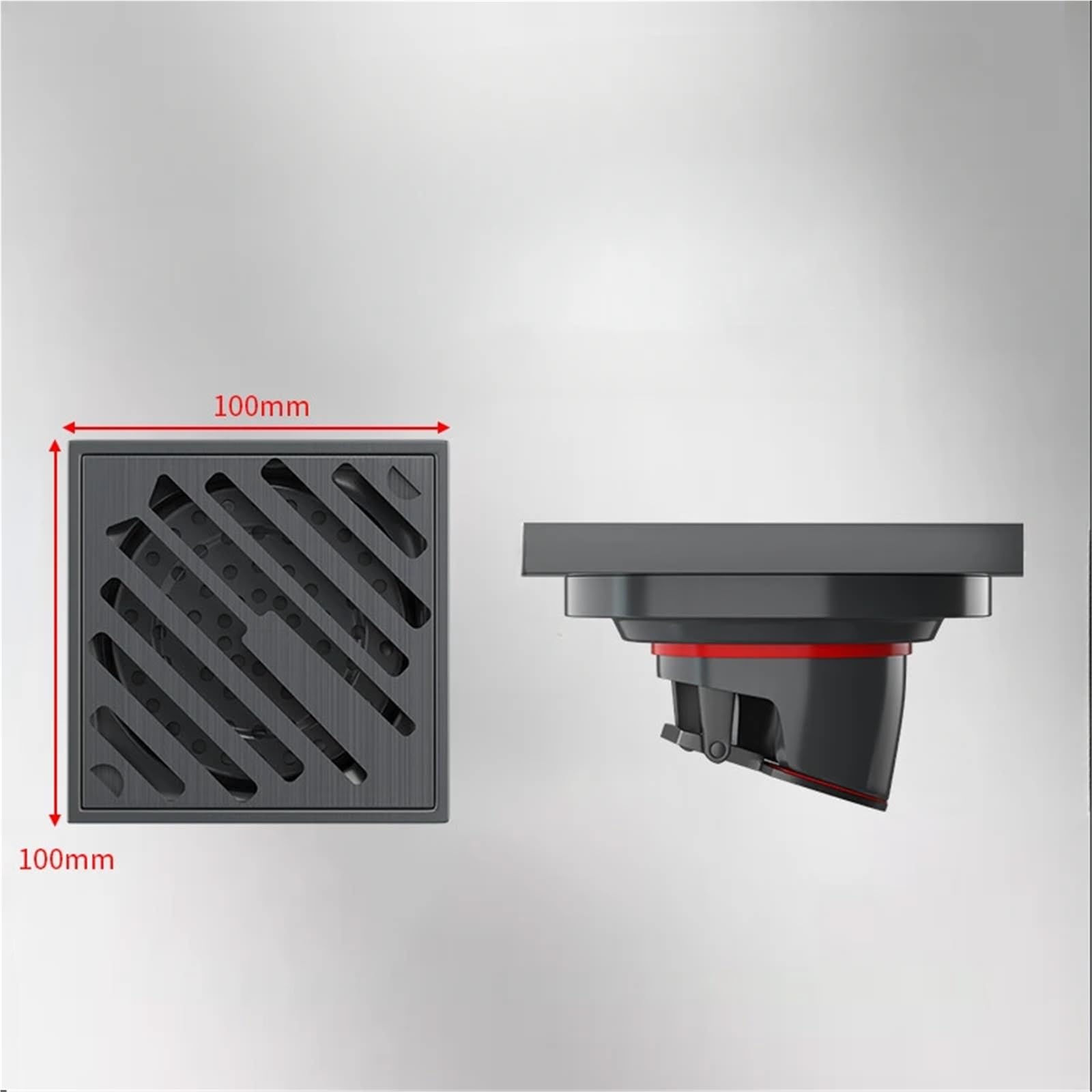 Drenaje De Suelo Desagüe de Piso Ducha baño Desodorante Acero Inoxidable Cocina para Lavabo(Style 3)