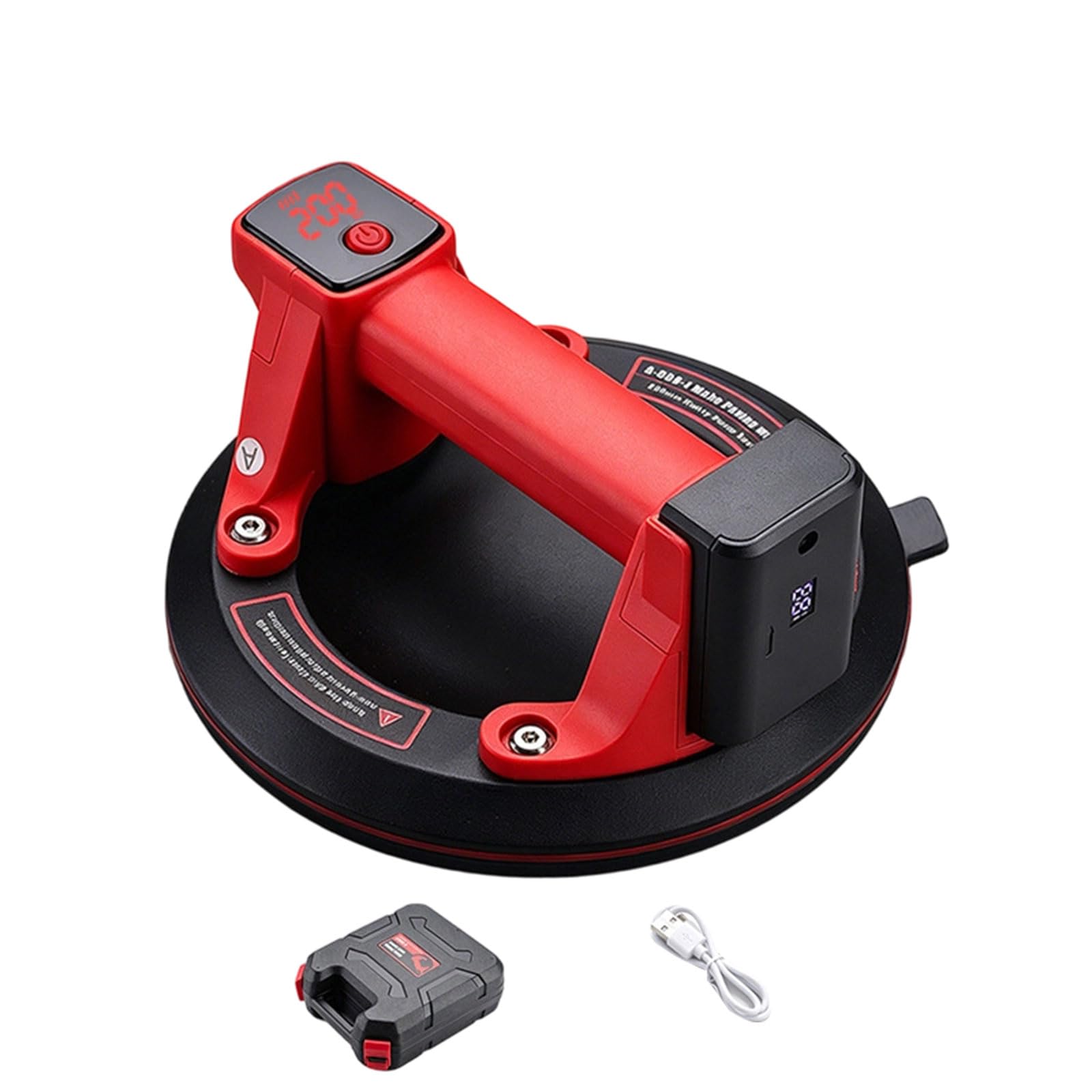 Electric Suction Cup Lifter with Auto Pressure for Glass Metal and Panel Transportation Suction Cup Glass Lifter Tiles