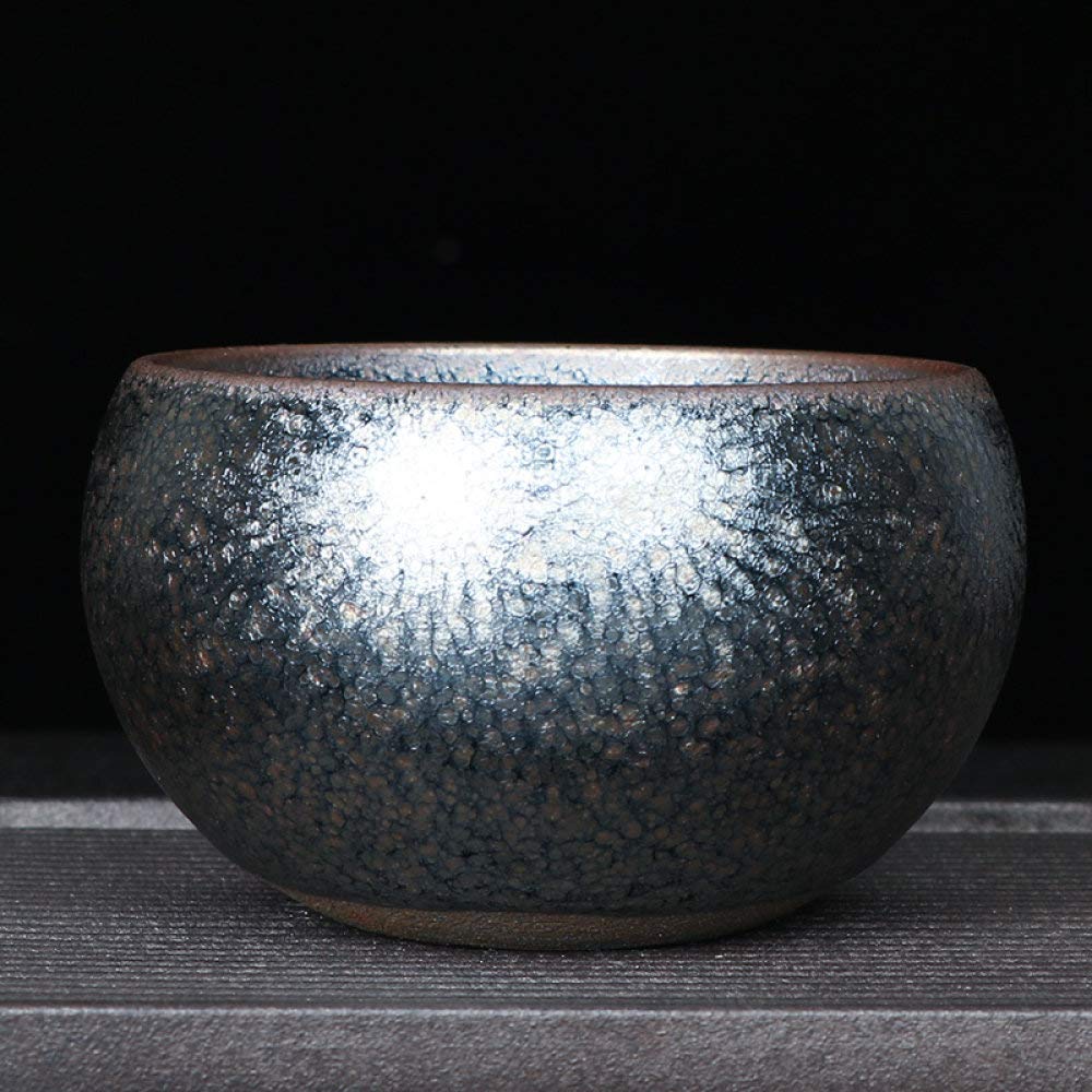Amazon | 建阳建盏茶杯纯手工满天星茶盏陶瓷功夫茶具家用主人杯品茗杯 