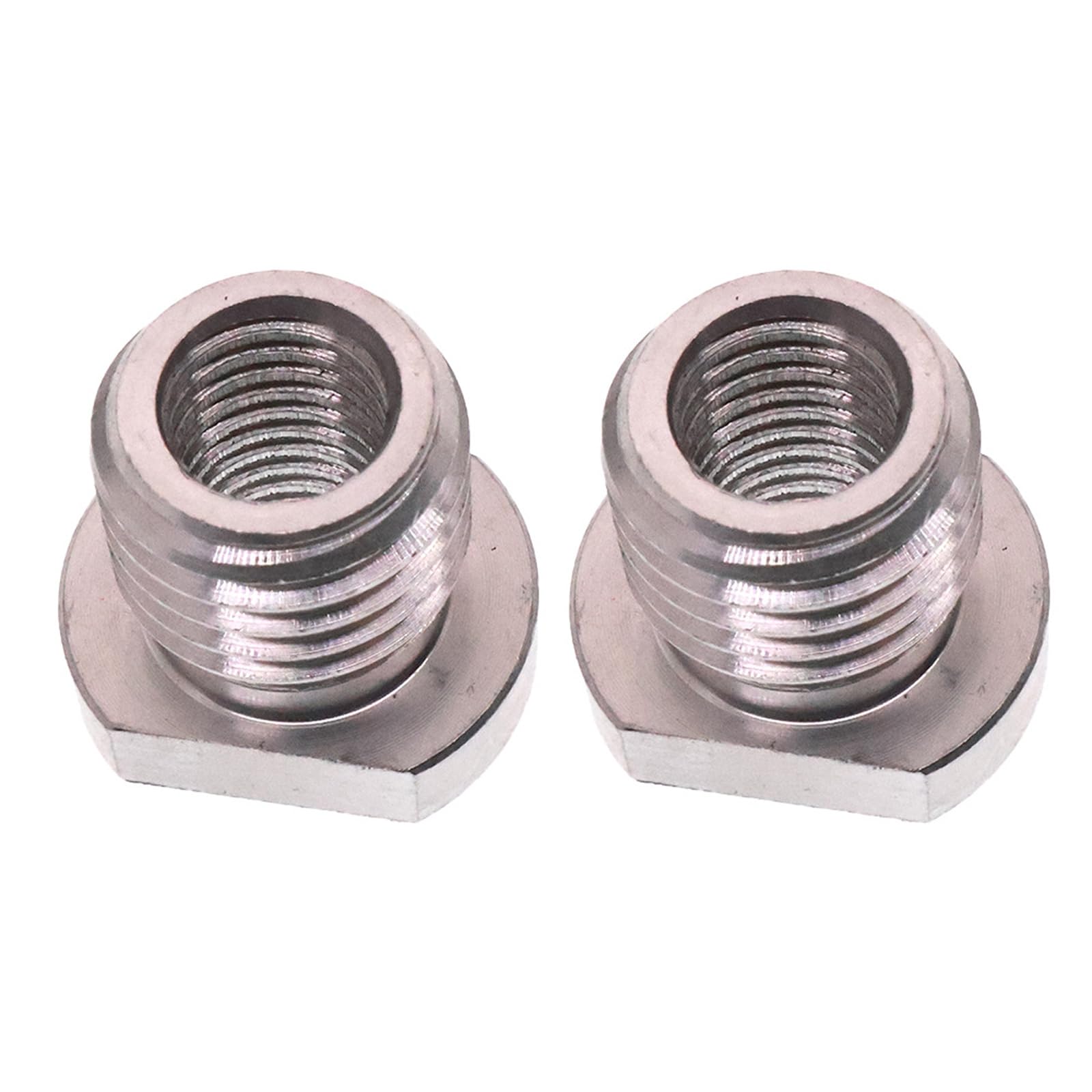 Nvoqilin 2Pcs Precisions Angles Grinders Adapter Screws 10Mm To M14 And 16Mm Polisher Interfaces Connection For Durability Angles Grinders Conversion Adapter