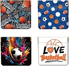 Peacoblue 4 x Squeeze Purses, Fresh Football, cool soccer