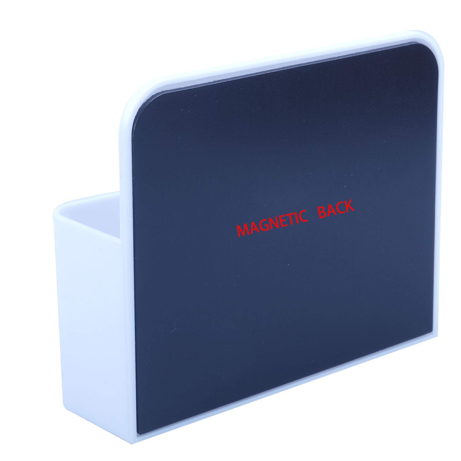 Starker Magnetischer Markerhalter – Für Whiteboard, Kühlschrank & Tafel | 2 Stück, Blau, Bis 480 G