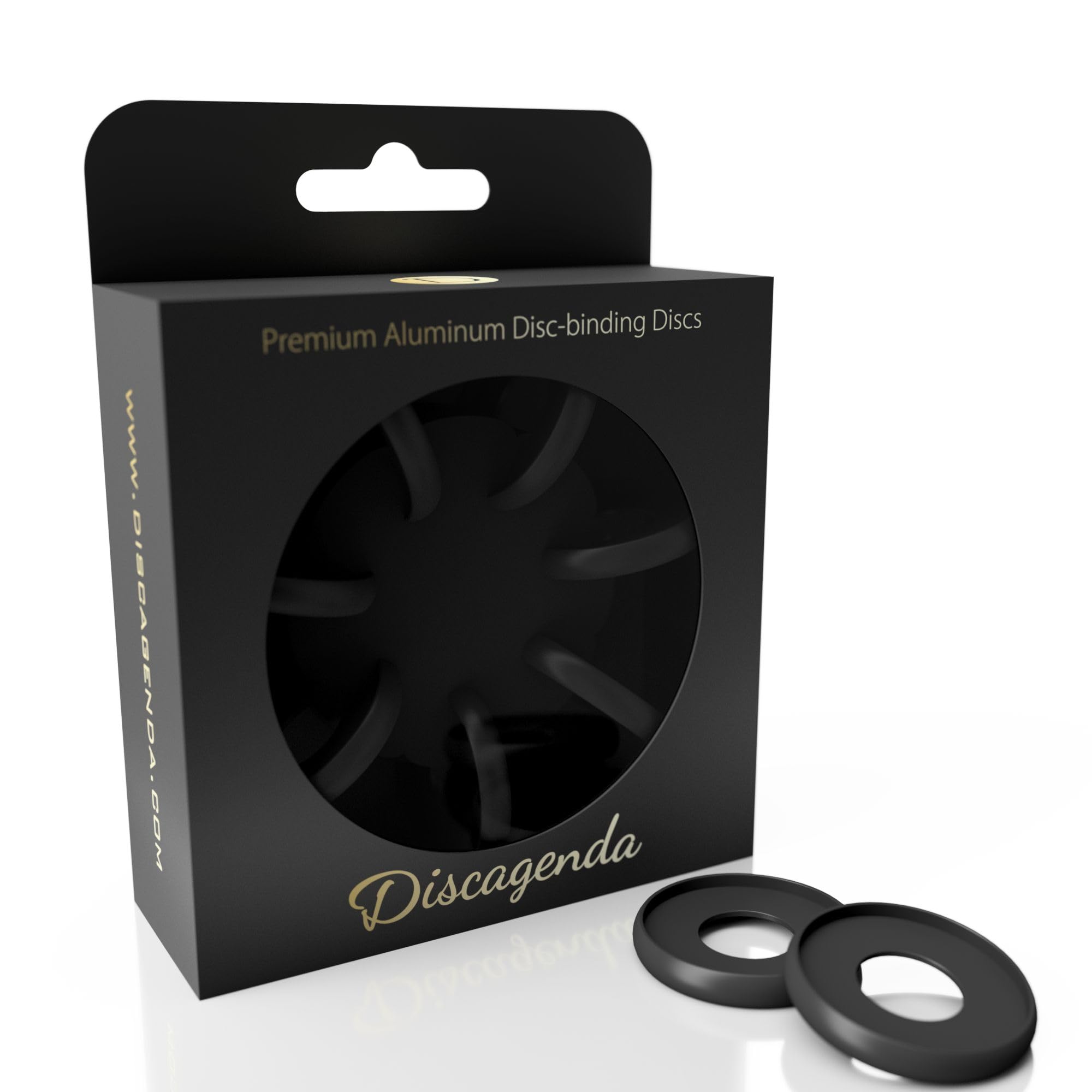 Discagenda Discbound Discs (Black, 7 Piece 1.3in)